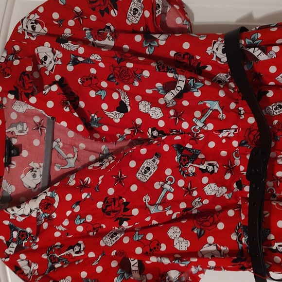 Torrid 18 Pinup Rockabilly Dress - Picture 2 of 6